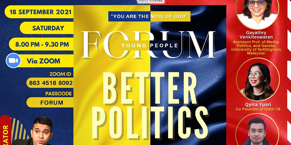 Young People Forum: Better Politics