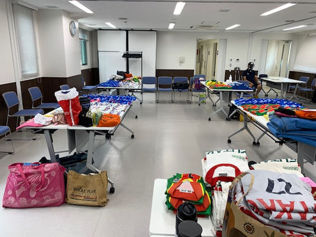 ユニフォーム準備