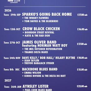 Tuesday Blues Rocks! 29/9/26