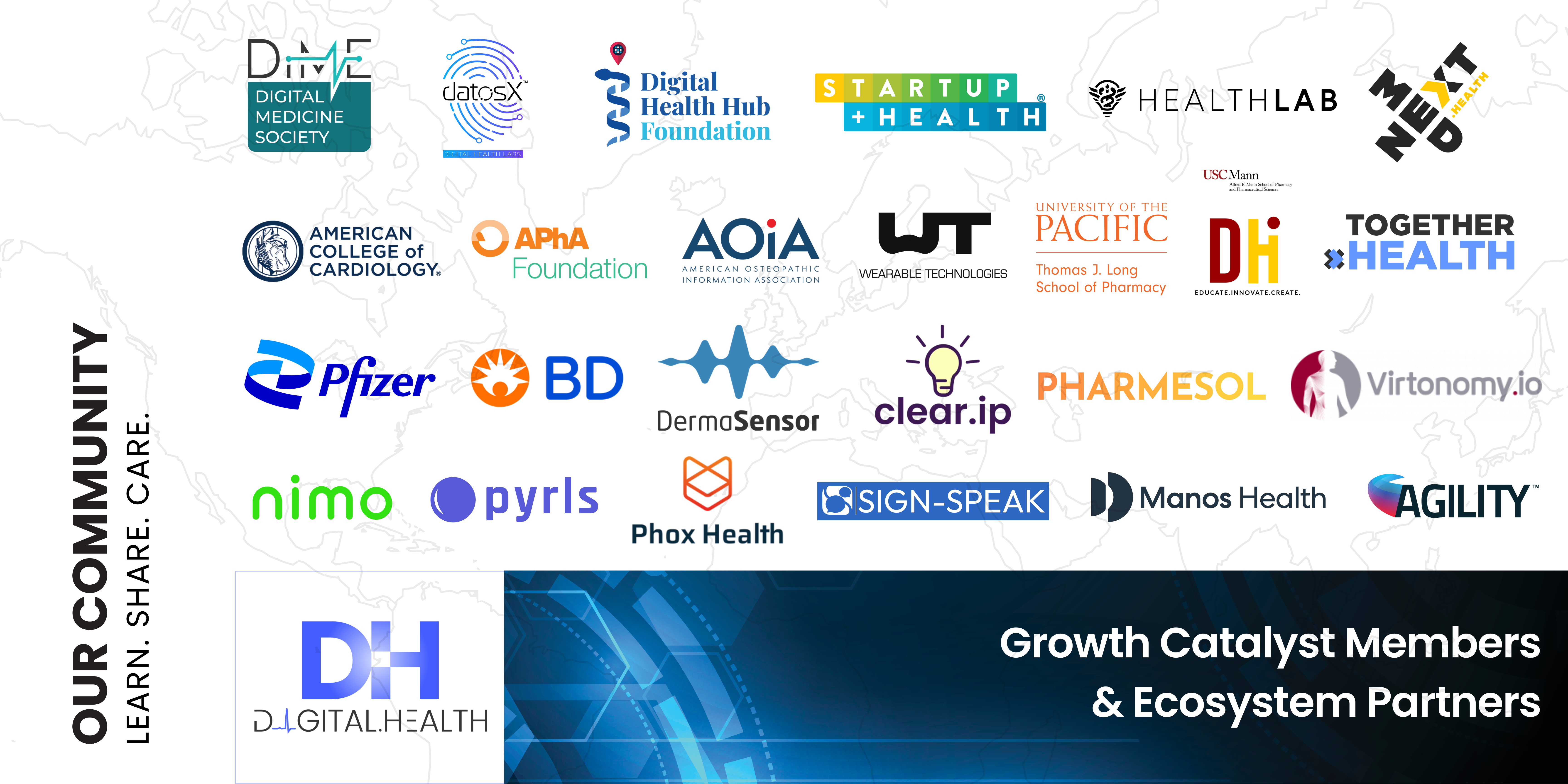 Digital.Health Growth Catalyst Members and Ecosystem Partners