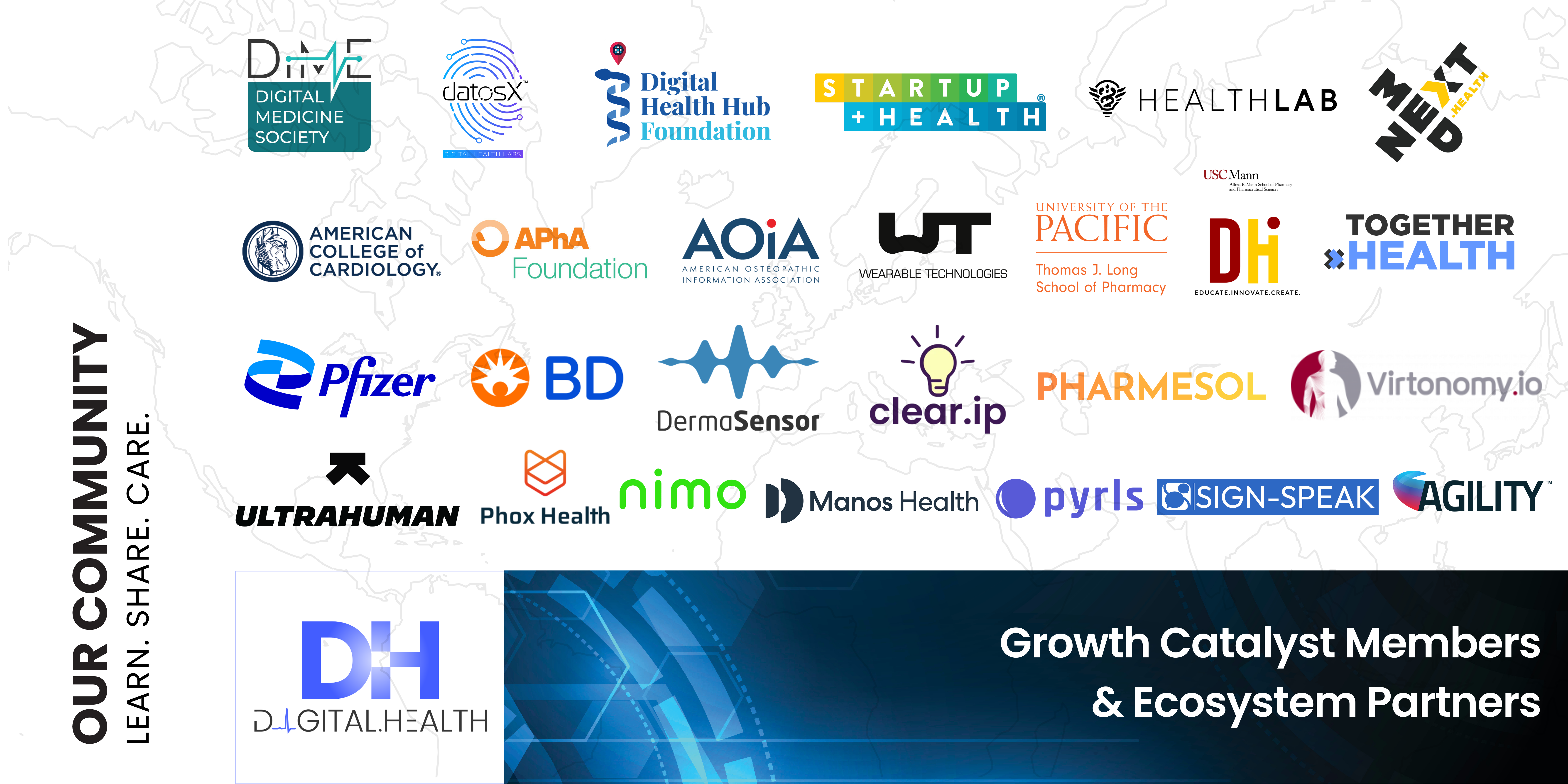 Digital.Health Growth Catalyst Members and Ecosystem Partners