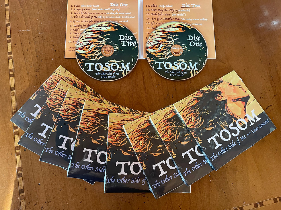 Thumbnail: TOSOM Live (The Other Side of Me) concert (physical CD)