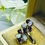 Thumbnail: 9ct Garnet & Opal Ring