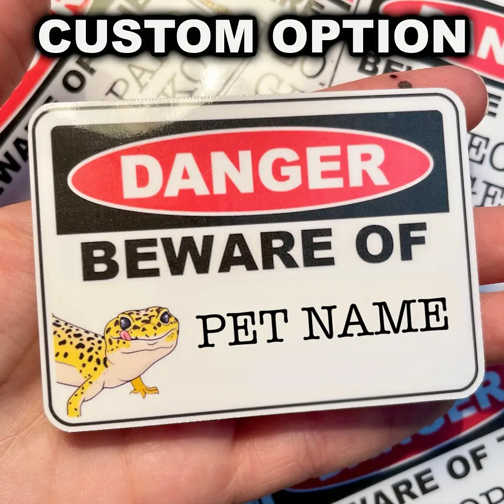 Thumbnail: DANGER BEWARE - LEOPARD GECKO