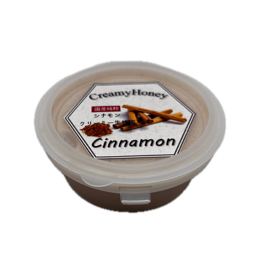 はちみつシナモン シナモンクリーミー生蜂蜜200g | おかもと養蜂園