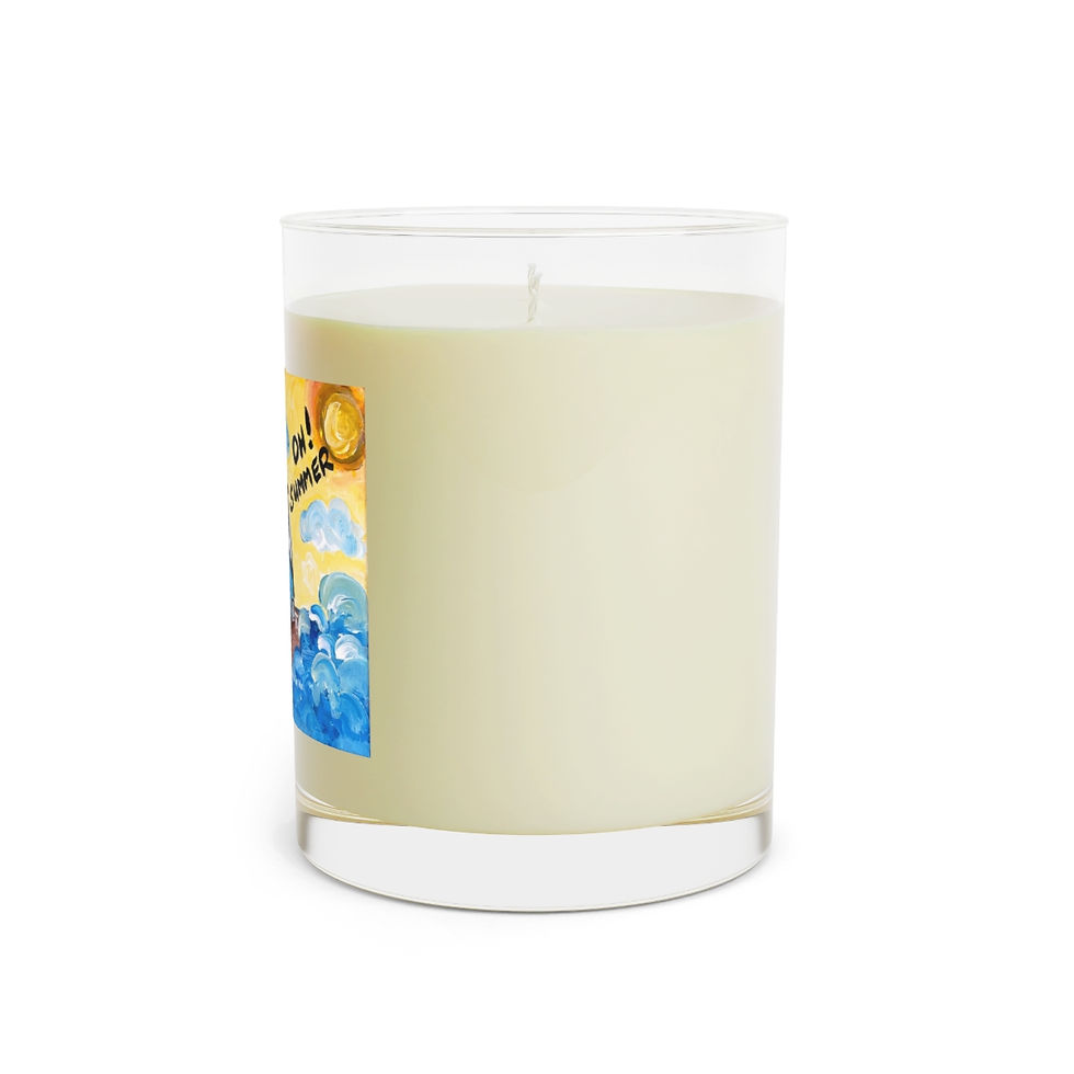 Thumbnail: VW Beach Bus, Oh Summer Candle - Full Glass