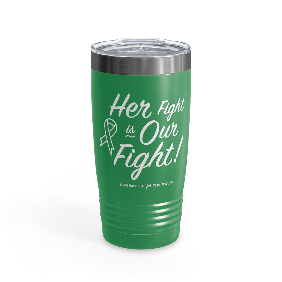 Thumbnail: Her Fight is Our Fight Ribbon Tumbler