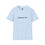 Thumbnail: Ignoring You T-shirt front view in light blue