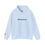Thumbnail: Whatever Hoodie front view shown in light blue