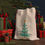 Thumbnail: Christmas Tree on Sled Holiday Gift Linen Bag