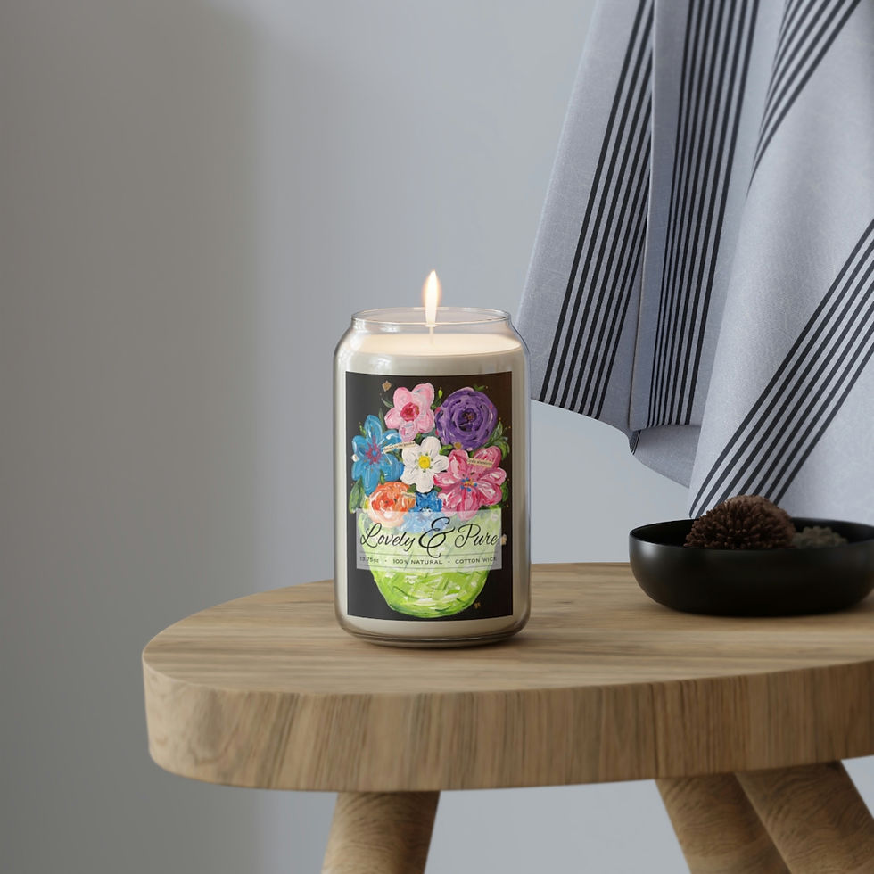 Thumbnail: Irish Flowers, Lovely & Pure Scented Candles