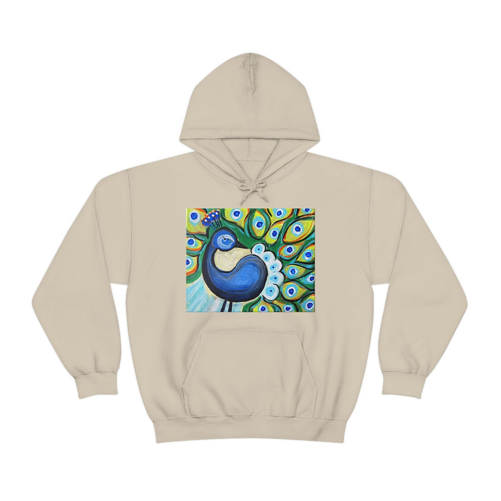 Thumbnail: Perky Peacock Hoodie