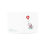 Thumbnail: Elephant Red Heart Love Balloon Card laid out flat