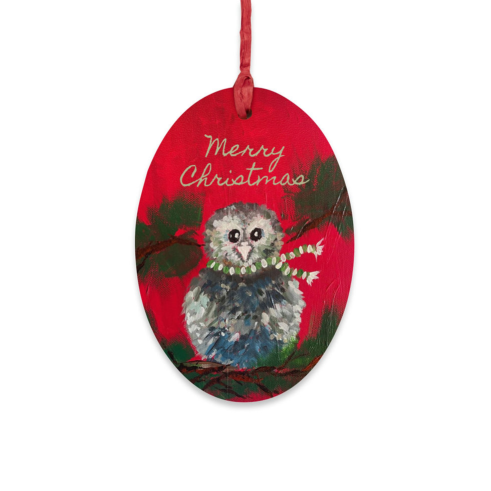 Thumbnail: Owl Holiday Ornament