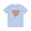 Thumbnail: Flower Heart T-shirt front view shown in blue