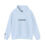 Thumbnail: FCKD Hoodie front view shown in light blue
