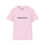 Thumbnail: Nonsense T-shirt front shown in pink