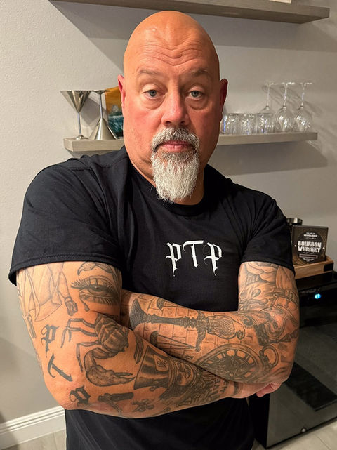 John McHugh at home in PTP