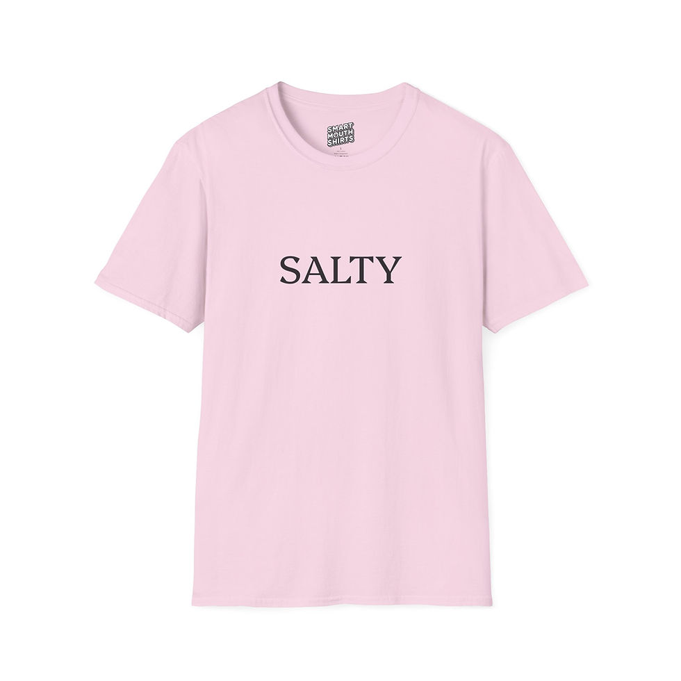 Thumbnail: Salty T-Shirt front view in light pink