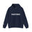 Thumbnail: Facetious Hoodie front view shown in Navy Blue