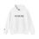 Thumbnail: I'm the Girl Your Mom Warned You About Hoodie front view shown in white