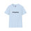 Thumbnail: Dripping T-Shirt front view shown in light blue