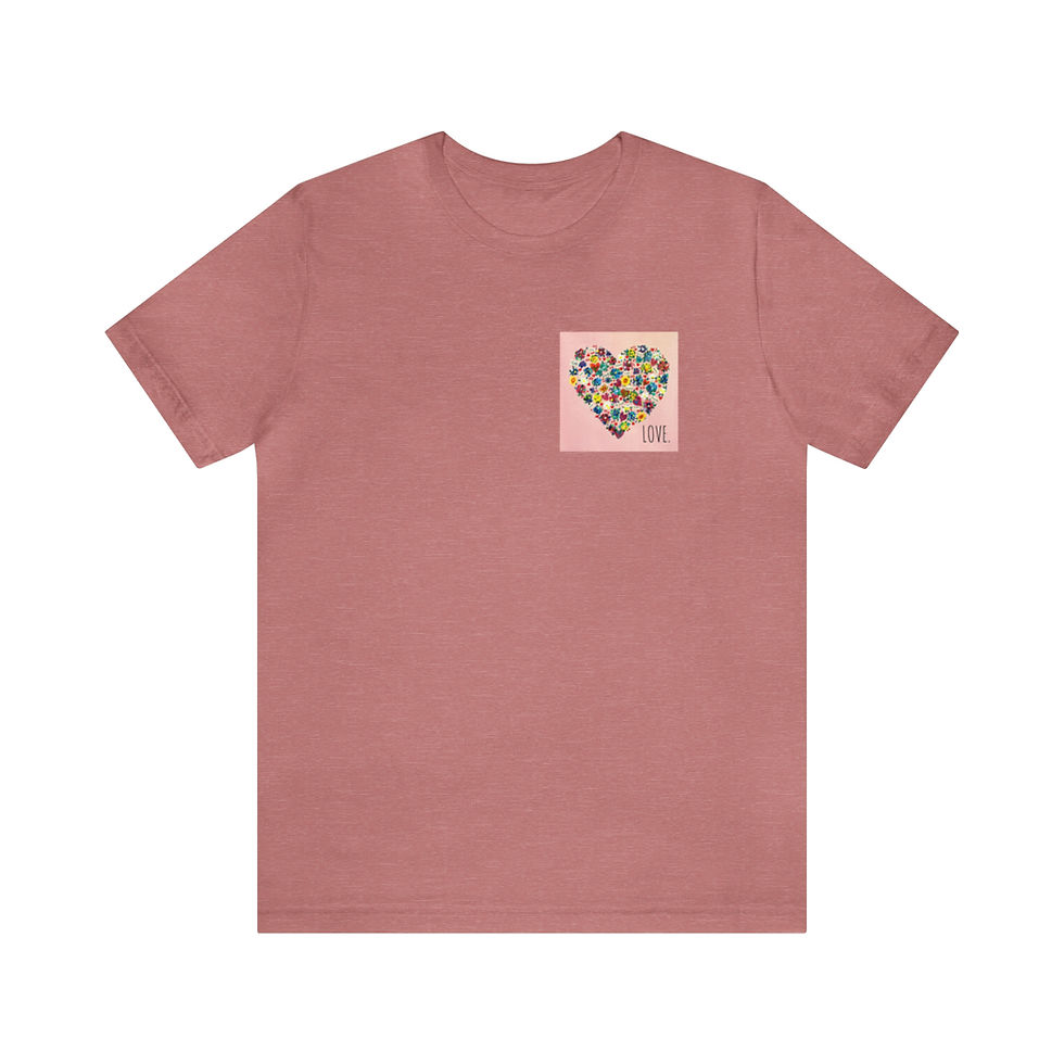 Thumbnail: Love Over Your Heart T-shirt