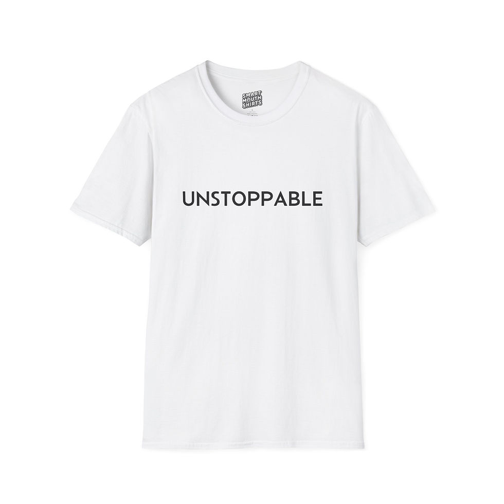 Thumbnail: UnStoppable T-Shirt shown in white