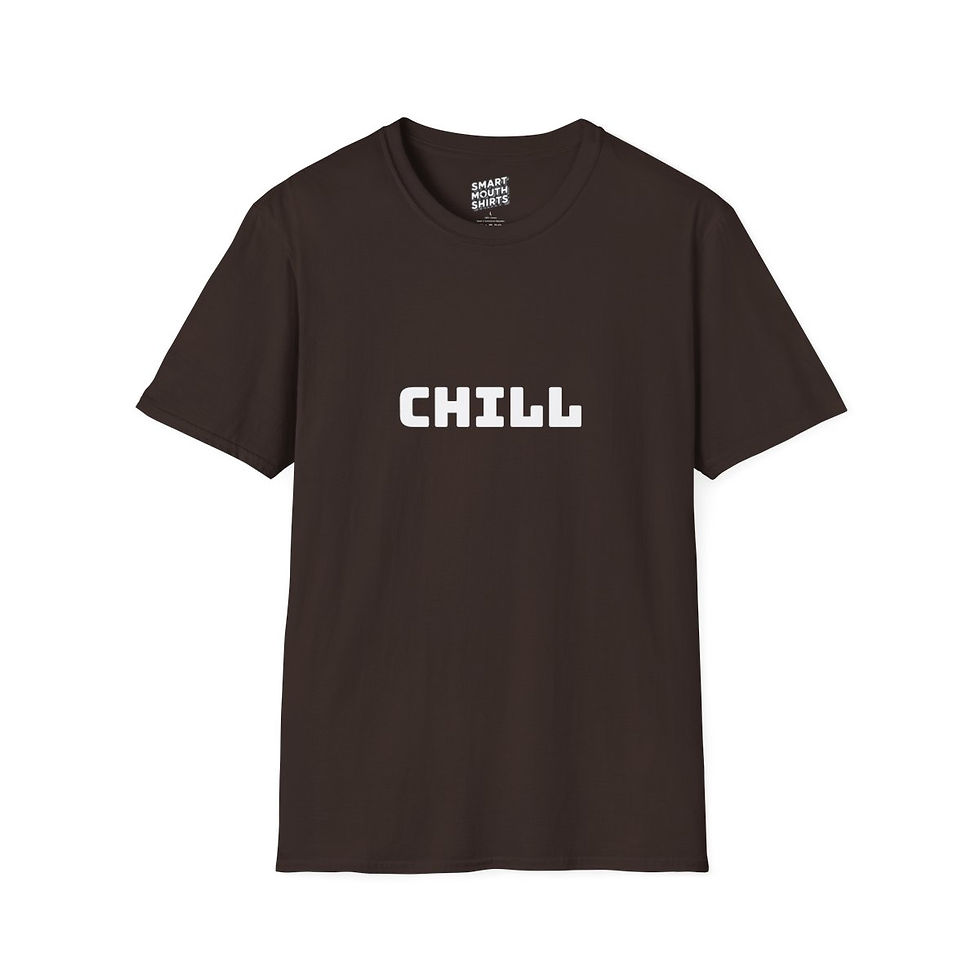 Thumbnail: Chill T-Shirt front view shown in black