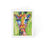 Thumbnail: Colorful Giraffe card front view