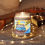 Thumbnail: Beach Bus, Oh Summer! Candle shown with twinkle lights