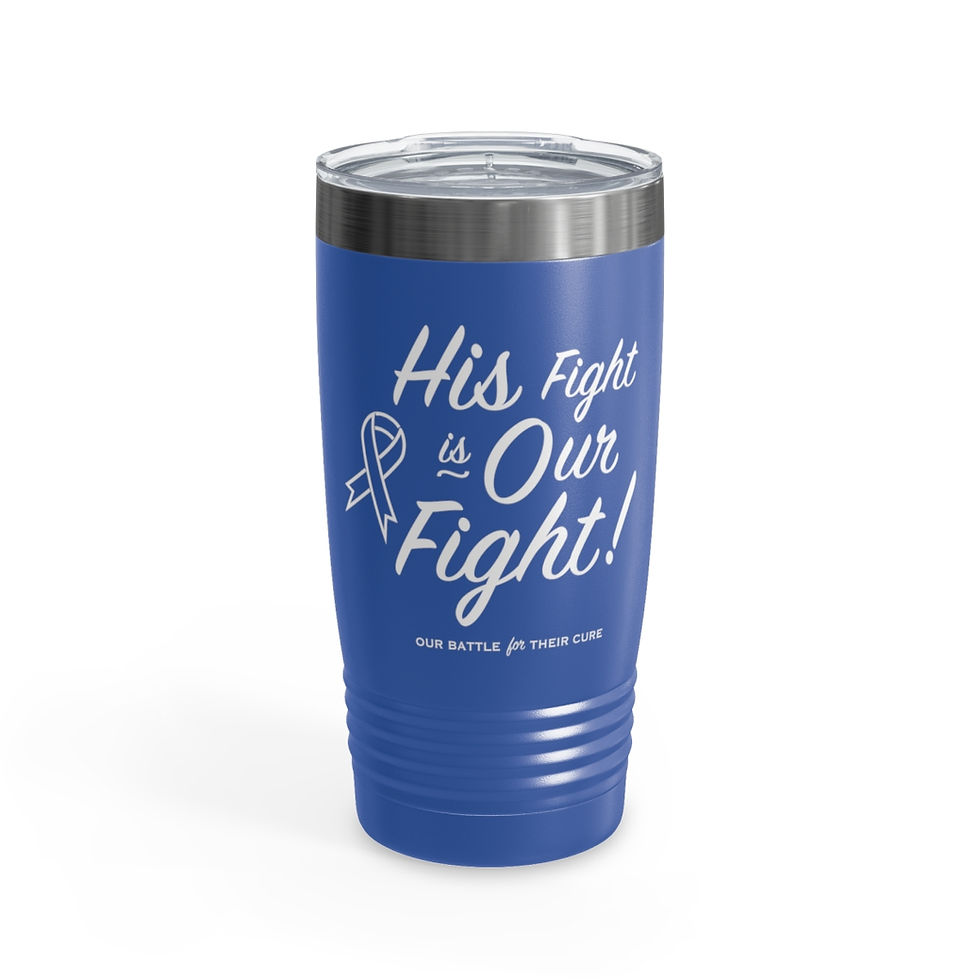 Thumbnail: His Fight is Our Fight Ribbon Tumbler