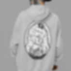 Pass Thy Poison Kraken Hoodie on a tattooed man with a piercing