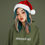 Thumbnail: Festive AF hoodie shown in dark green