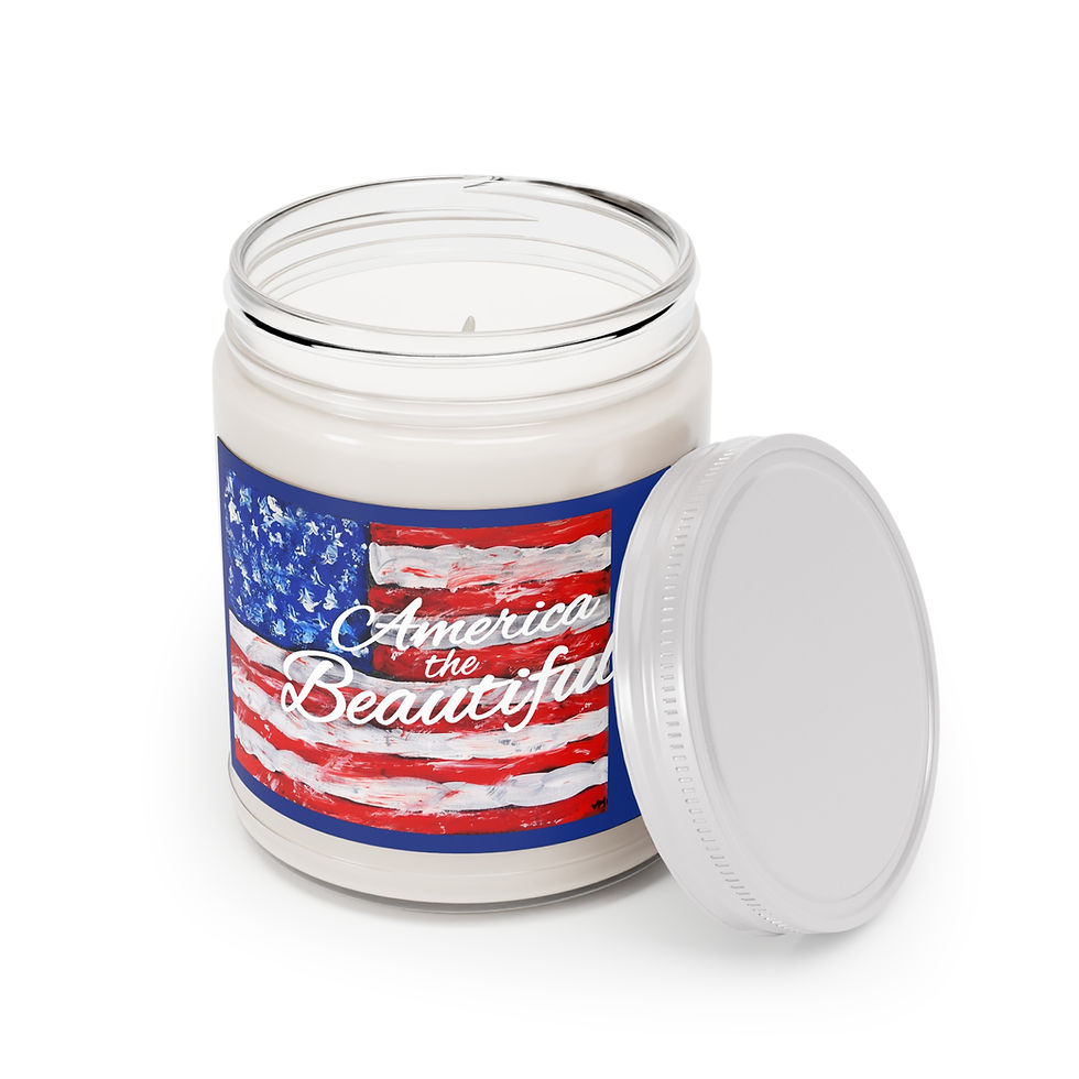 Thumbnail: American the Beautiful Candle shown with the top off