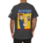 PTP Plain Rosie the Riveter Color T-shirt shown on a tall man