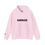 Thumbnail: Savage Hoodie front view shown in pink