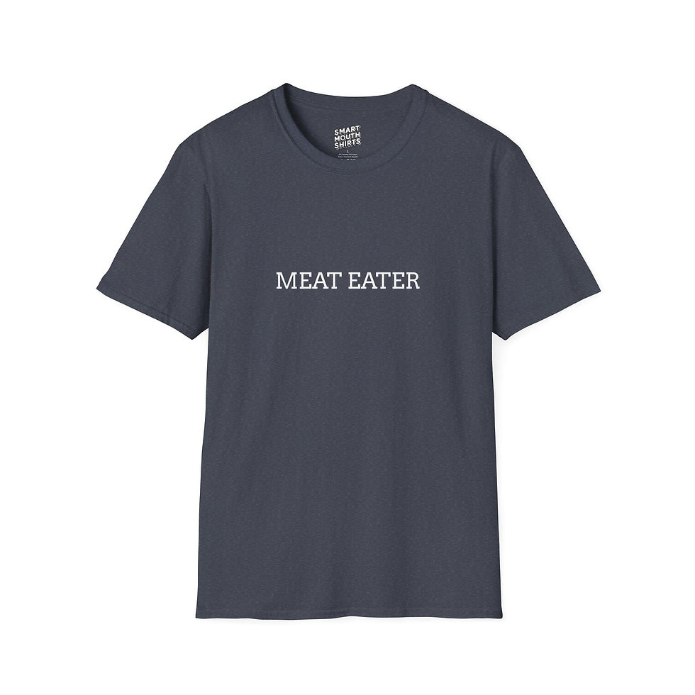 Thumbnail: Meat Eater T-Shirt front view shown in Navy blue