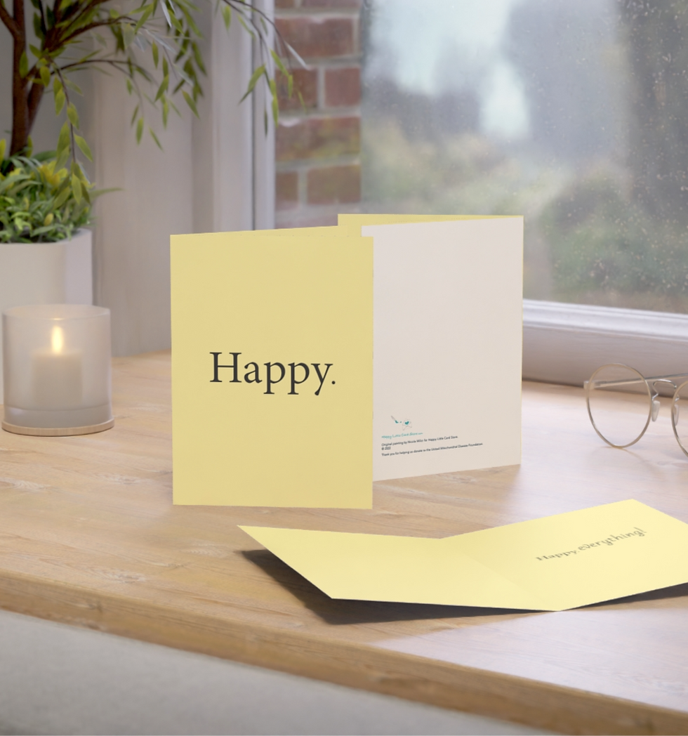 Thumbnail: Happy Everything Card - Yellow