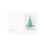 Thumbnail: front of the little christmas tree on sled holiday card