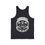 Thumbnail: Pass Thy Poison Claddagh Snake Tank Top back shown in dark gray