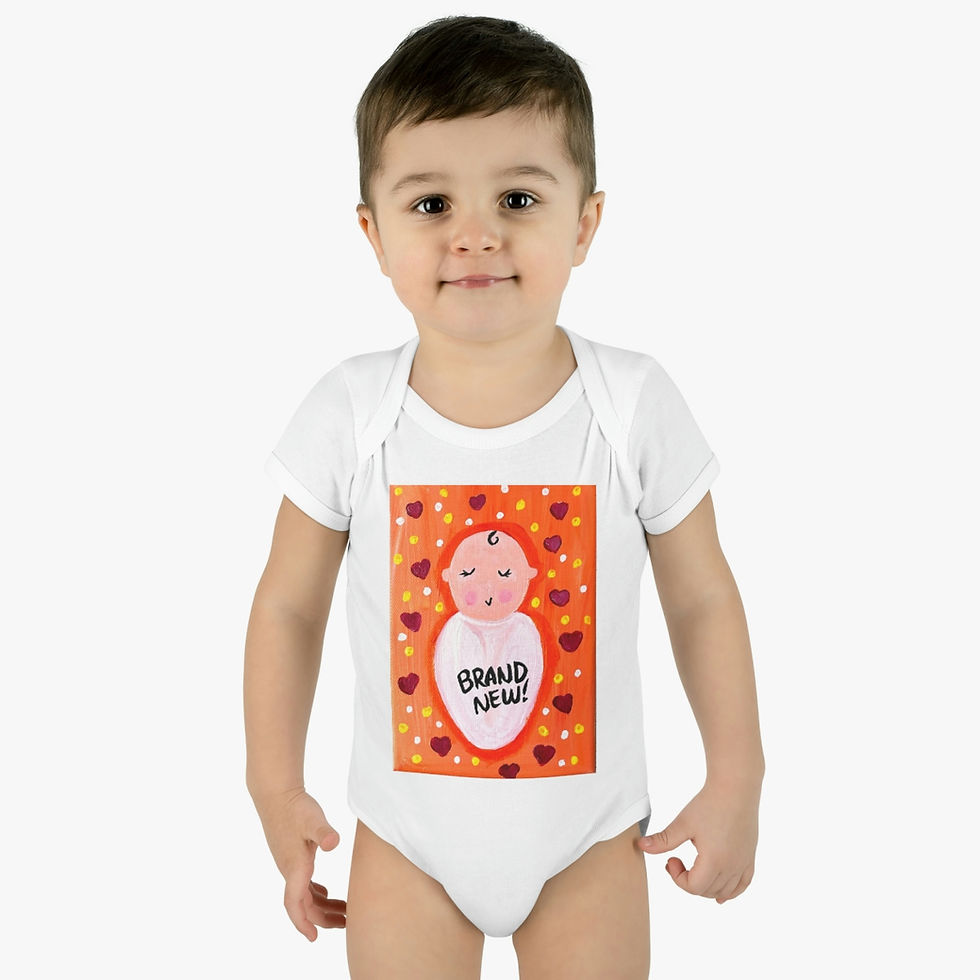 Thumbnail: Brand New! Infant Baby Bodysuit, Baby Clothes, Fun new Baby Gift, Baby Gifts