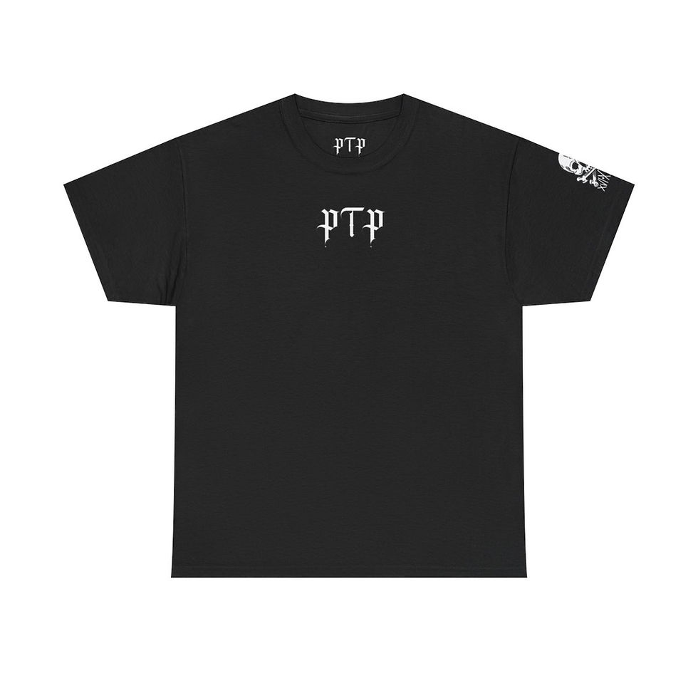 Thumbnail: Pass Thy Poison Uncle Sam 4th of July T-shirt front view showing the ptp logo