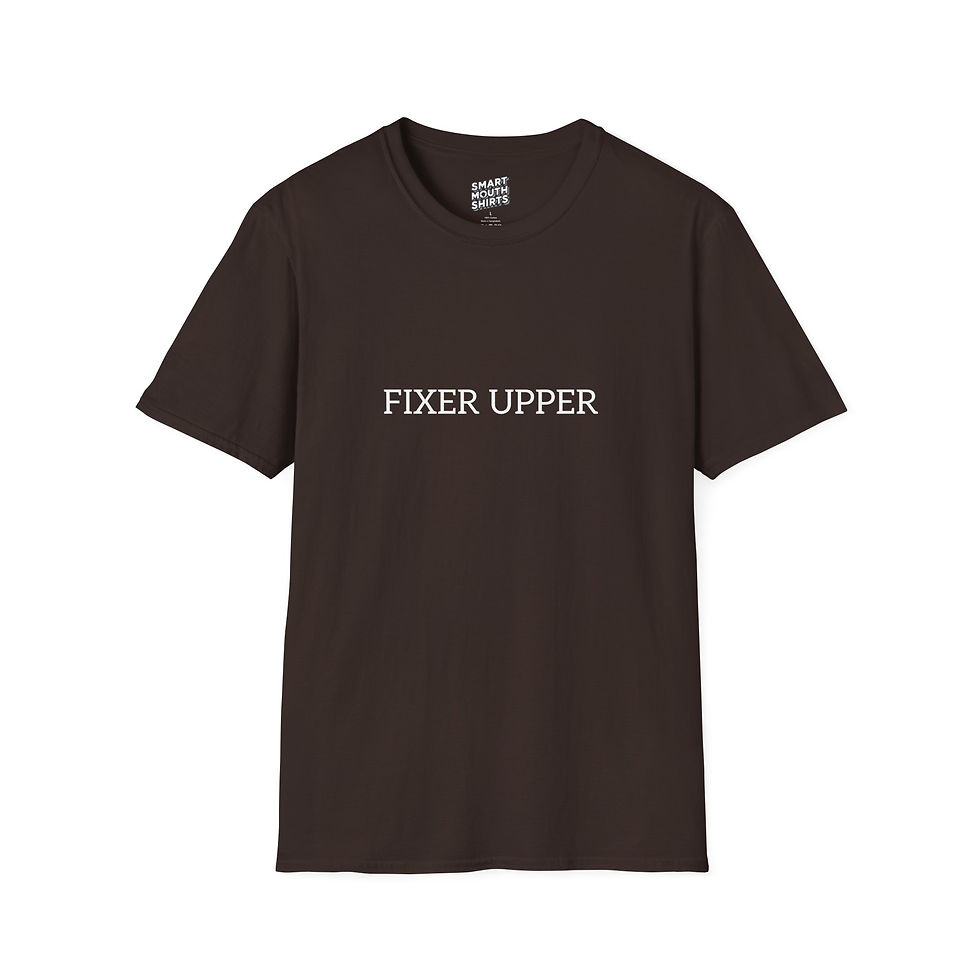 Thumbnail: Fixer Upper T-Shirt front view shown in brown