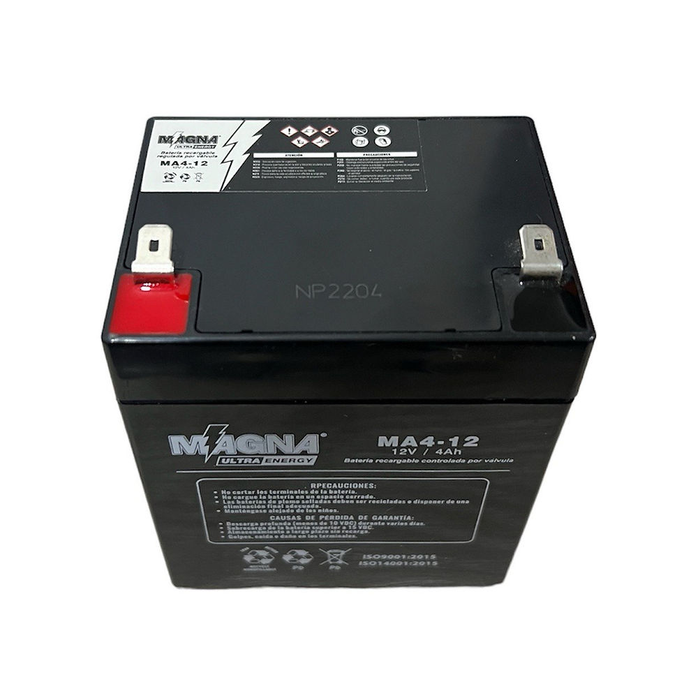 Miniatura: BATERIA MAGNA 12V 4AH ( MA4-12 )