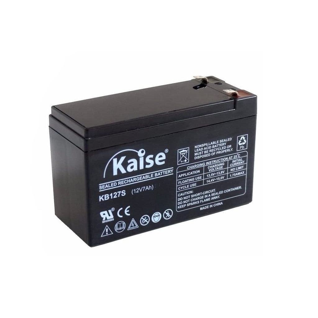 BATERIA KAISE 12V 7AH / F1 ( KB127 )