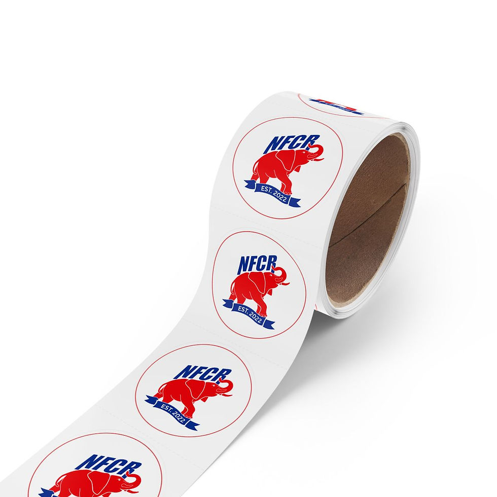 Thumbnail: NFCR Round Sticker Roll