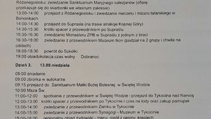 PIELGRZYMKA AUTOKAROWA 11-13.09.2026
