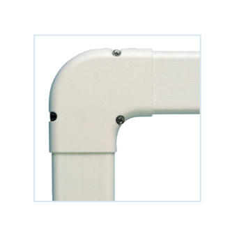 SpeediDuct langer Bogen 90° 70 x 65 mm