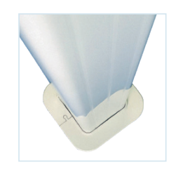 SpeediDuct Wandabdeckung 70 x 65 mm